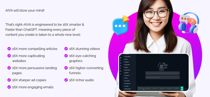 AIVA - DeepSeek AI Human-Like Virtual Assistant