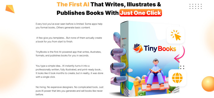 TinyBooks Review: Auto Produces Ready-To-Sell Book