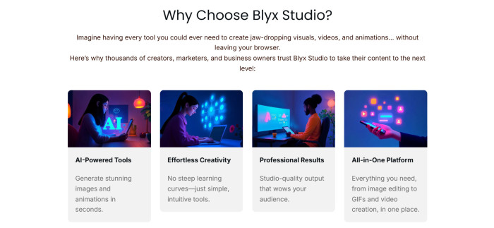 BLYX STUDIO Review: Powerful Editing Tools Generate Stunning Visuals