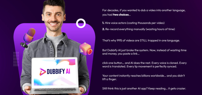 Dubbify AI Review: AI Video Engine