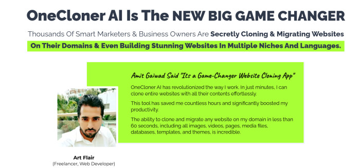 OneCloner AI Review: Auto Website Cloning Tool