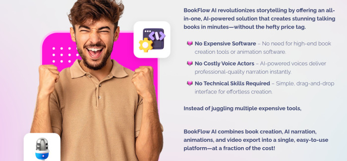 BookFlow AI Creates Interactive & Engaging Talking Books