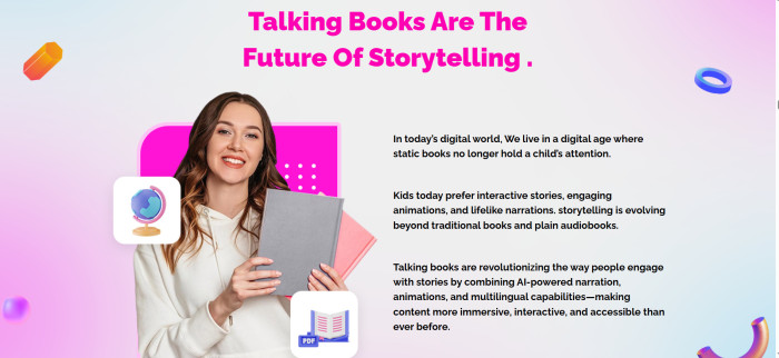 BookFlow AI Creates Interactive & Engaging Talking Books