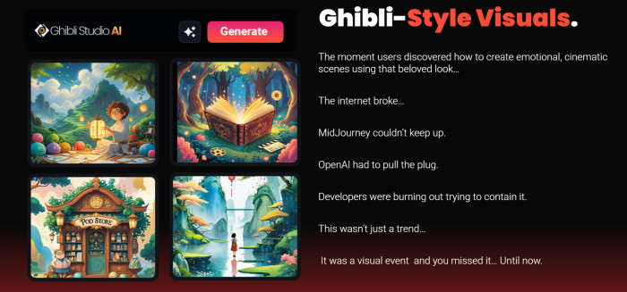 Ghibli Studio AI All In HD Quality