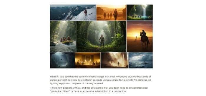 Cinematic Image Builder Create Hollywood-Style
