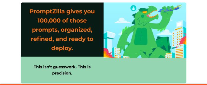 PromptZilla: 100,000 AI Prompts in ONE Click
