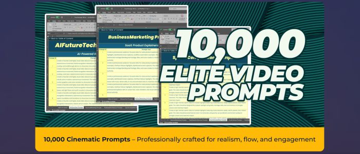 Visual Rampage: AI Prompt Library for Video Creators