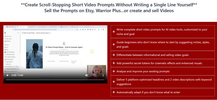 Turn Your Ideas into Viral Shorts with AI Prompt Master