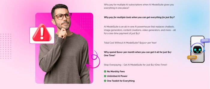 AI ModelSuite: Write, Design, Automate & Generate Videos