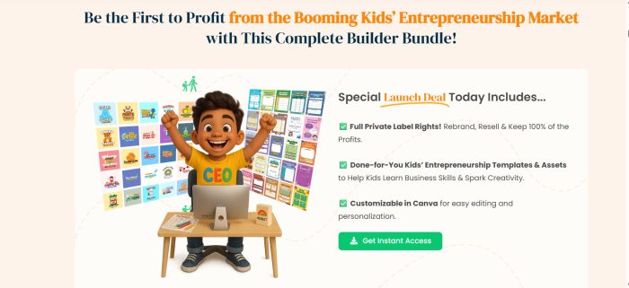 KidsPreneur: The Ultimate Kids’ Business Toolkit