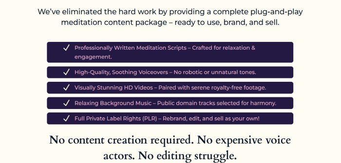 Harmony Videos 25 Ready-to-Sell Meditation Videos