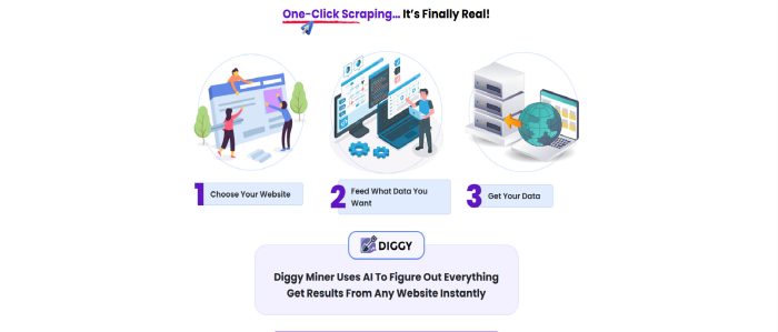 Diggy Miner: Unlimited Leads from ANY Website