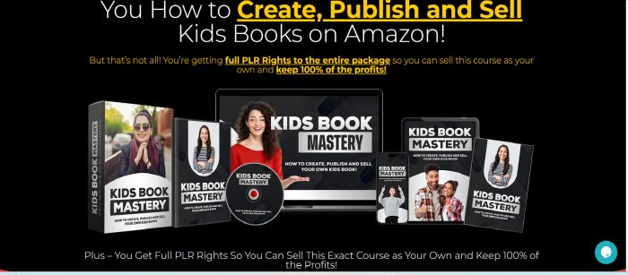 Kids Book Mastery PLR Create & Sell Kids Books