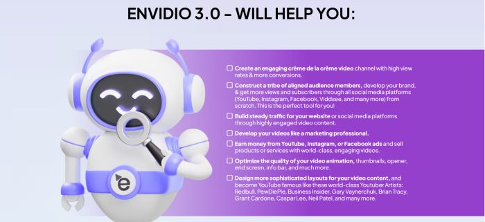 Envidio 3.0: Create Stunning YouTube Videos in SECONDS