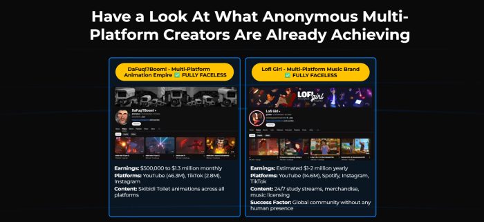 Faceless Social : Multi-Platform Domination