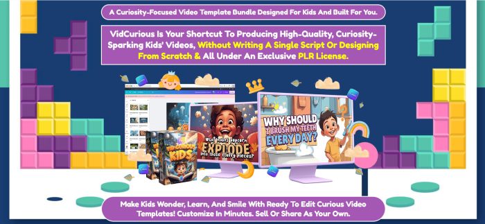 VidCurious: Viral Kids Edutainment Creator