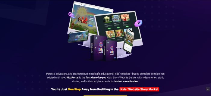 KidzPortal “Earn with Kids’ Stories
