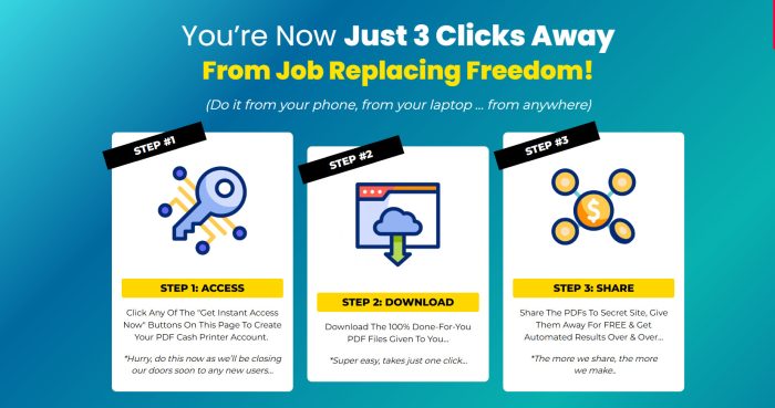 PDF CASH PRINTER Earning $1,000 Per Sale