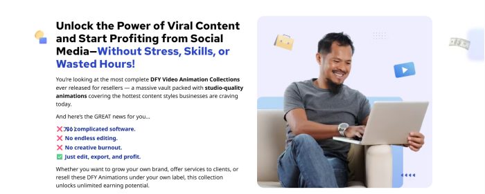 ProfitPixel: 2700+ Video Animations You Can Resell